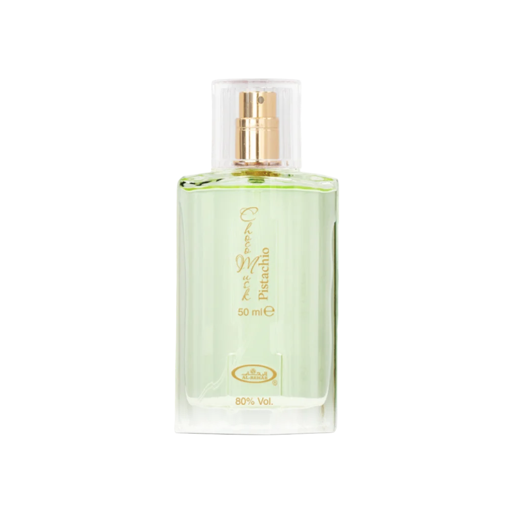 Al-Rehab Choco Musk Pistachio — 50 ml · perfume spray