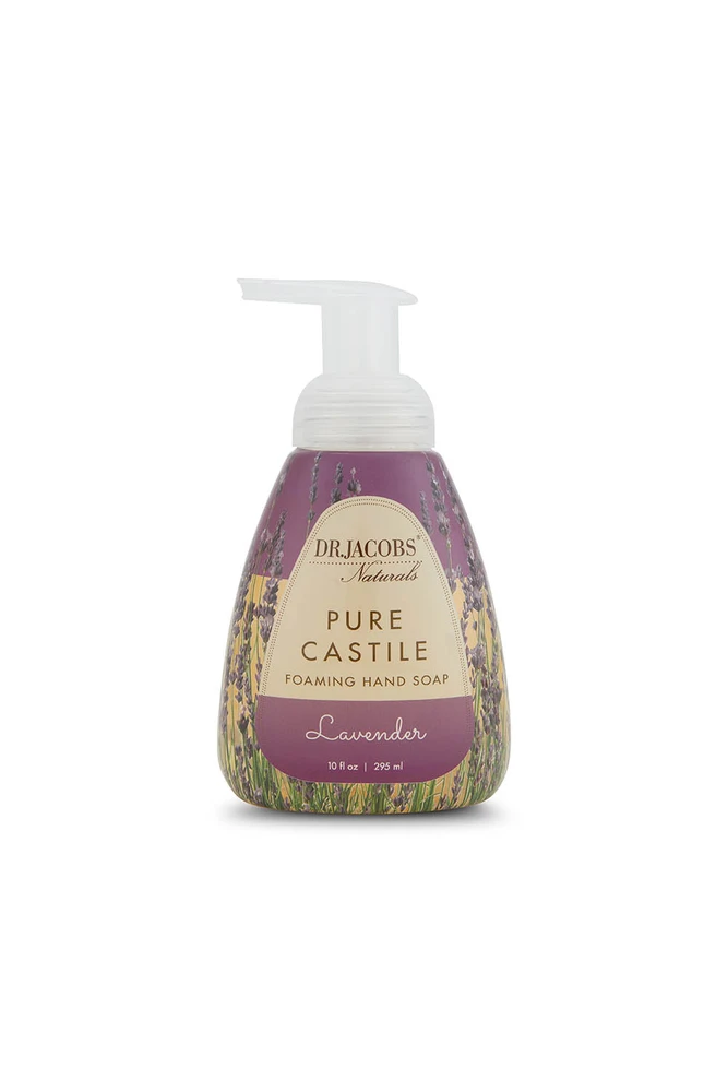 Dr. Jacobs Naturals Foaming Hand Soap - Lavender — 8 fl oz (236 ml) · single pump bottle