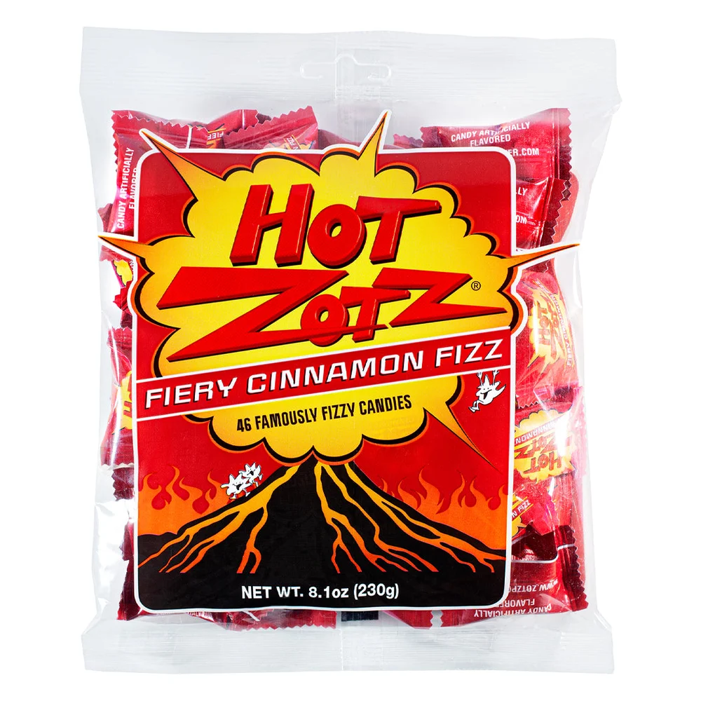 Zotz Hot Zotz Fizz Candy — 46 pieces · single bag