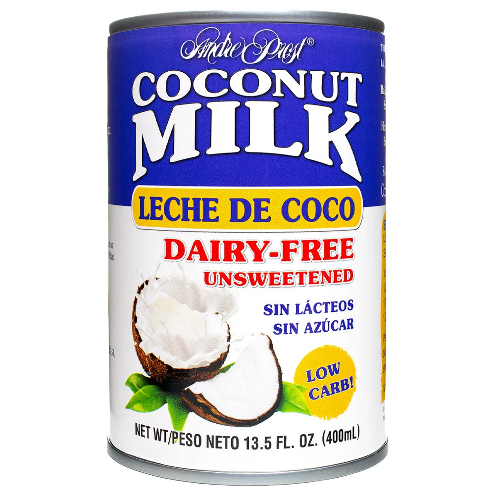 Andre Prost Coconut Milk — Unsweetened Dairy-Free Cooking Milk, 13.5 fl oz, Single Can