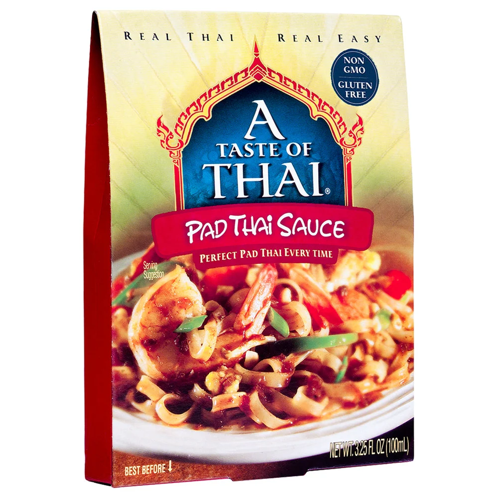 A Taste of Thai Pad Thai Sauce — 3.25 oz, single pouch