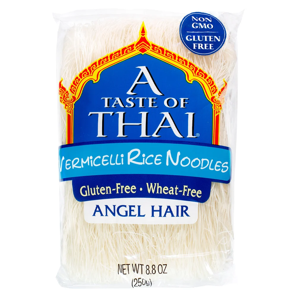 A Taste of Thai Vermicelli Rice Noodles — 8.8 oz, single box